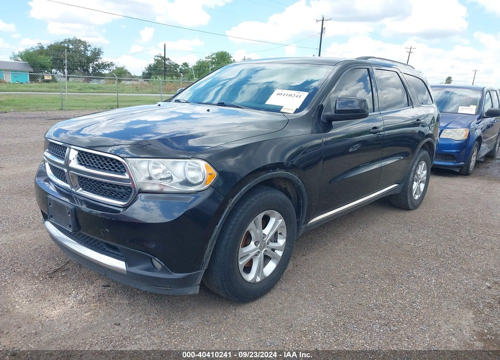 2013 DODGE DURANGO SXT VIN: 1C4RDJAG1DC629056