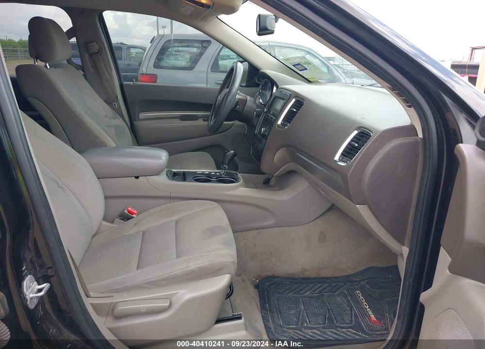 2013 DODGE DURANGO SXT VIN: 1C4RDJAG1DC629056
