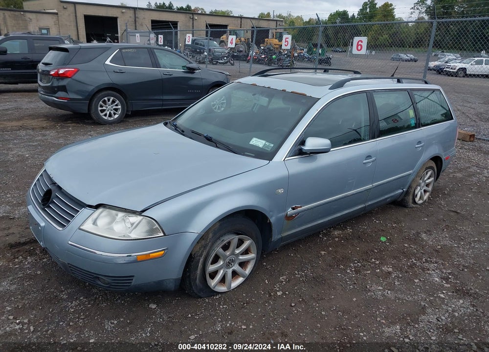 2004 VOLKSWAGEN PASSAT GLS VIN: WVWVD63B94E167797