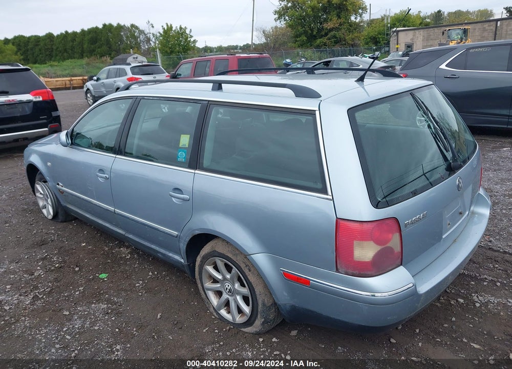 2004 VOLKSWAGEN PASSAT GLS VIN: WVWVD63B94E167797