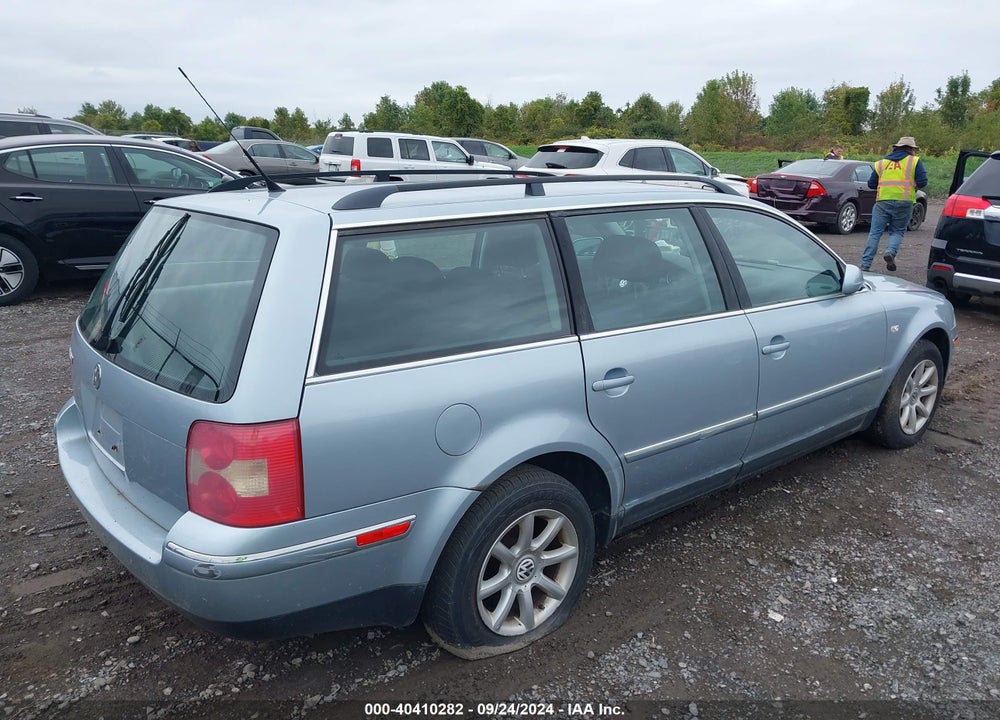 2004 VOLKSWAGEN PASSAT GLS VIN: WVWVD63B94E167797