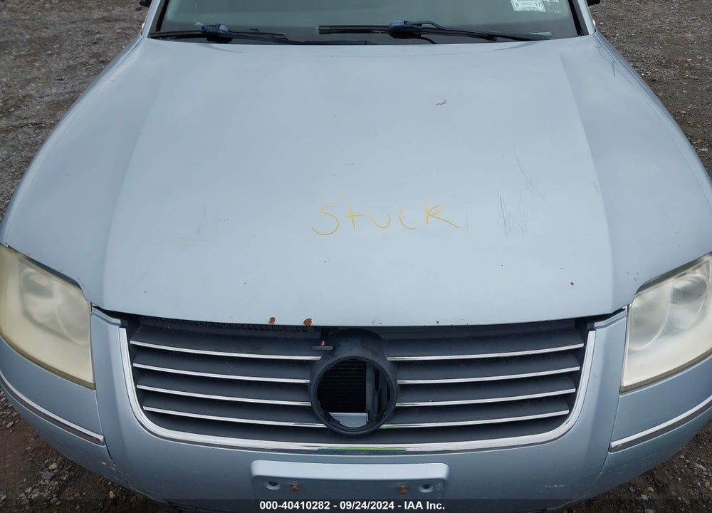 2004 VOLKSWAGEN PASSAT GLS VIN: WVWVD63B94E167797
