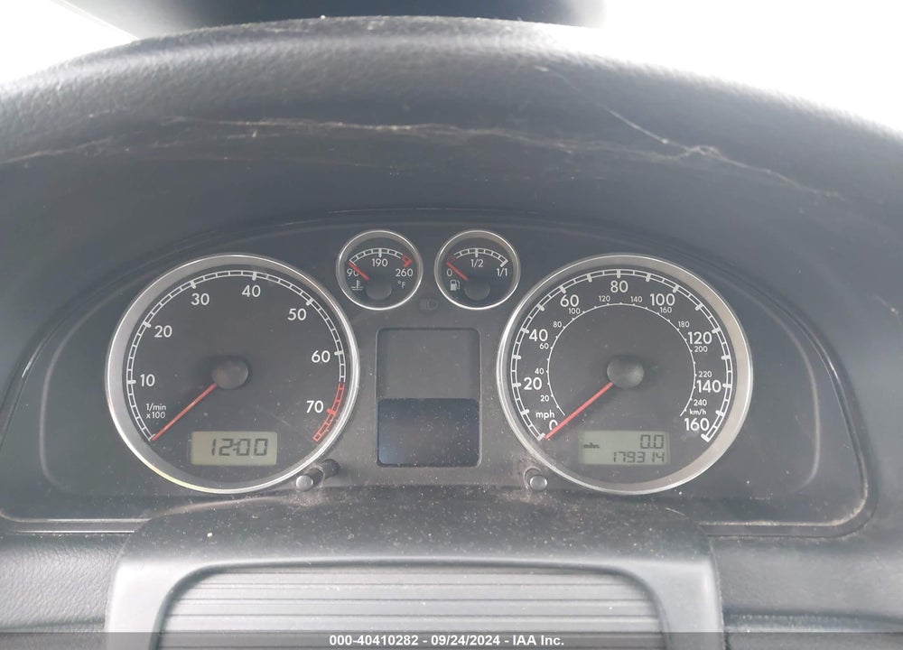 2004 VOLKSWAGEN PASSAT GLS VIN: WVWVD63B94E167797