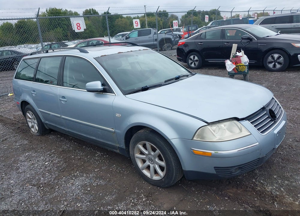 2004 VOLKSWAGEN PASSAT GLS VIN: WVWVD63B94E167797