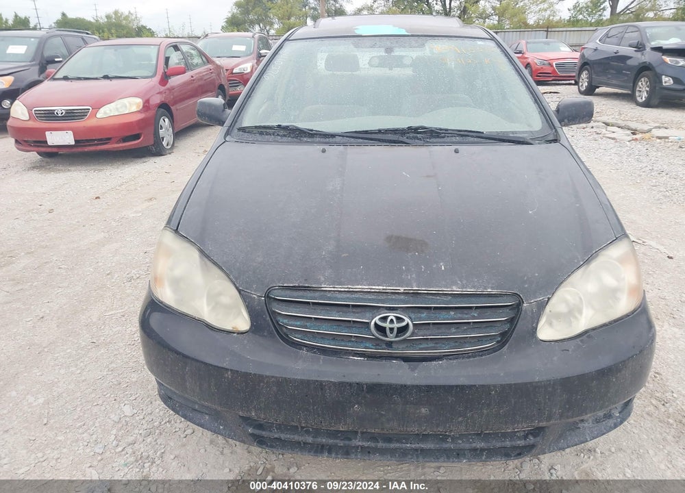 2003 TOYOTA COROLLA LE VIN: 2T1BR38EX3C137683