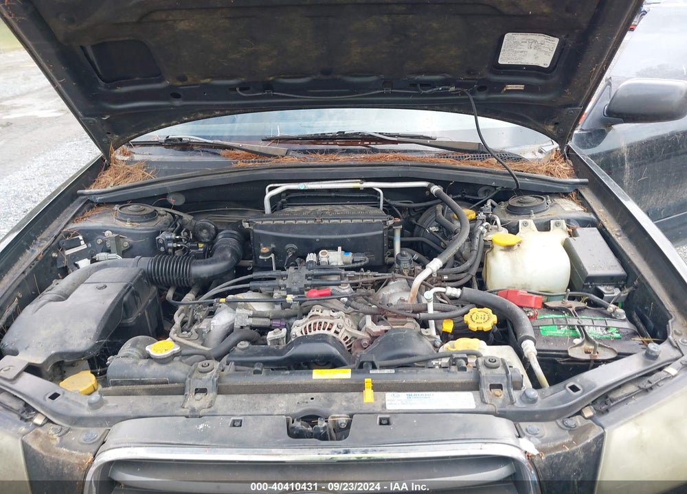 2004 SUBARU FORESTER 2.5XS VIN: JF1SG656X4H716504