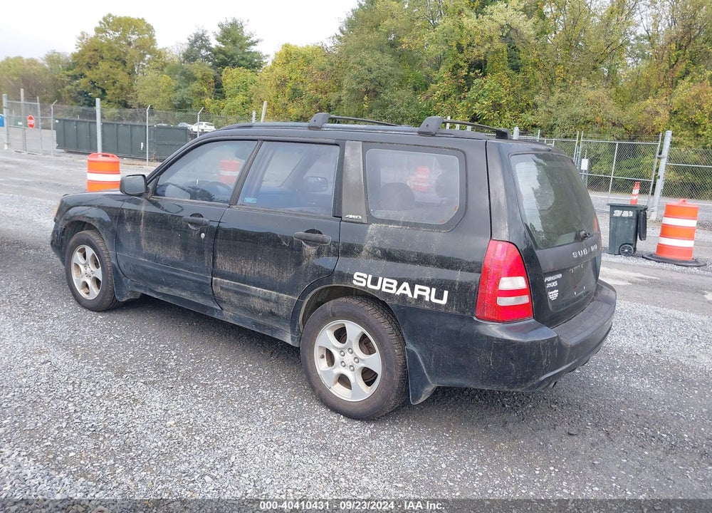 2004 SUBARU FORESTER 2.5XS VIN: JF1SG656X4H716504