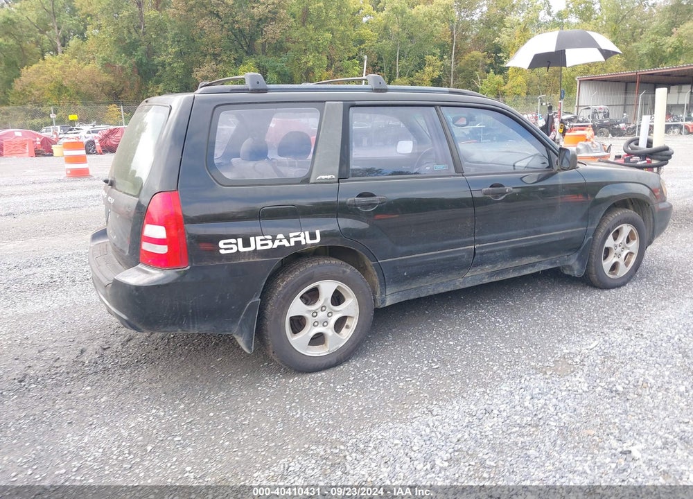2004 SUBARU FORESTER 2.5XS VIN: JF1SG656X4H716504