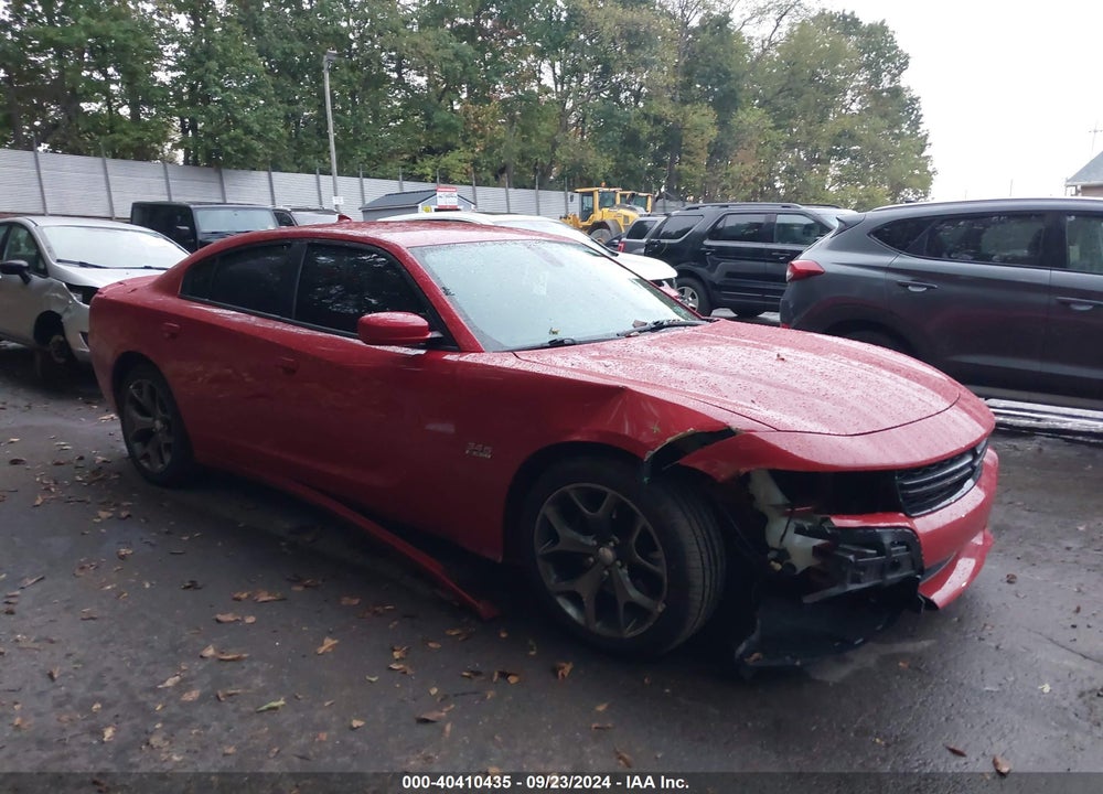 2016 DODGE CHARGER R/T VIN: 2C3CDXCT9GH110409