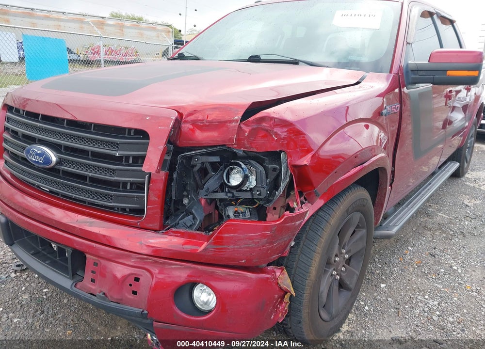 2014 FORD F-150 FX2 VIN: 1FTFW1CT8EFA89972