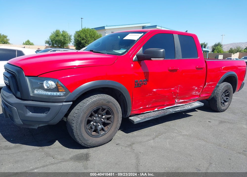2022 RAM 1500 CLASSIC WARLOCK QUAD CAB 4X2 6'4 BOX VIN: 1C6RR6GG6NS148157