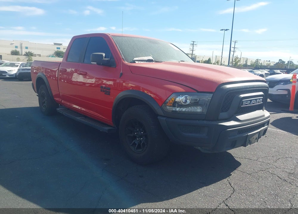 2022 RAM 1500 CLASSIC WARLOCK QUAD CAB 4X2 6'4 BOX VIN: 1C6RR6GG6NS148157