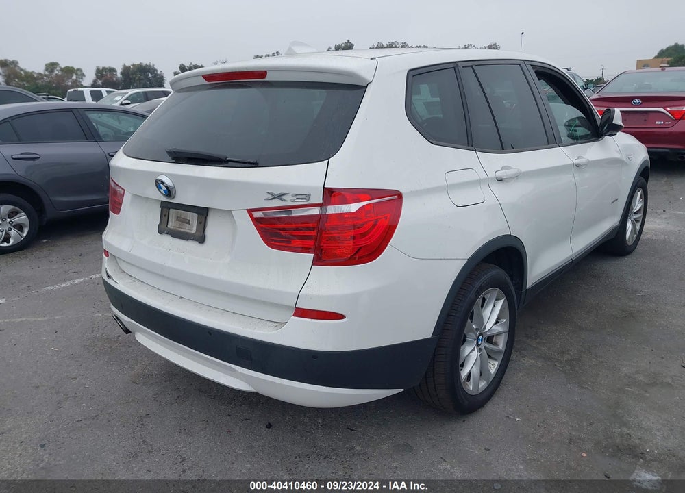 2014 BMW X3 XDRIVE28I VIN: 5UXWX9C58E0D15526
