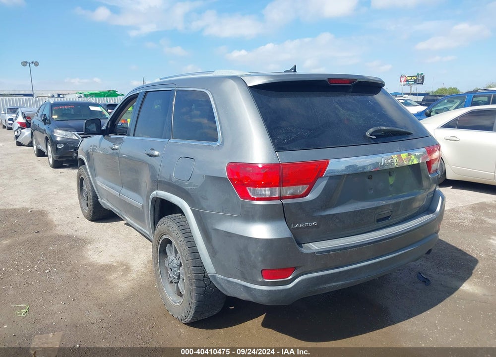 2012 JEEP GRAND CHEROKEE LAREDO VIN: 1C4RJEAGXCC136846