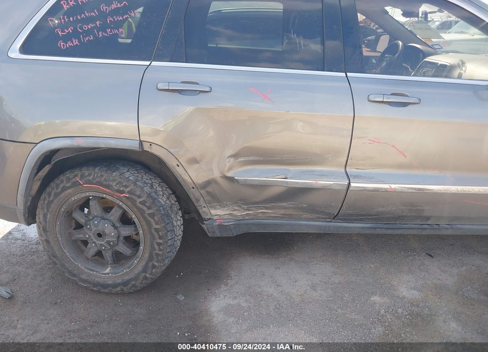2012 JEEP GRAND CHEROKEE LAREDO VIN: 1C4RJEAGXCC136846