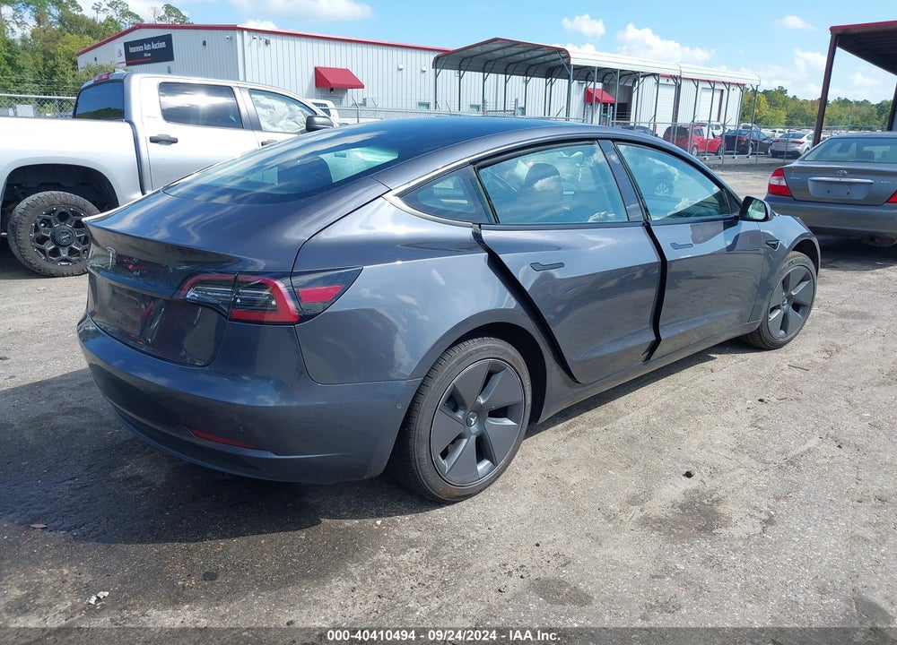 2021 TESLA MODEL 3 STANDARD RANGE PLUS REAR-WHEEL DRIVE VIN: 5YJ3E1EA0MF977331