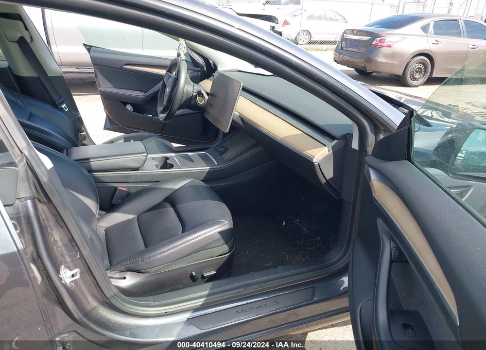 2021 TESLA MODEL 3 STANDARD RANGE PLUS REAR-WHEEL DRIVE VIN: 5YJ3E1EA0MF977331