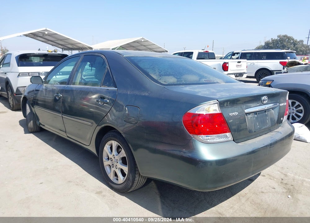 2005 TOYOTA CAMRY XLE V6 VIN: 4T1BF32K75U102060