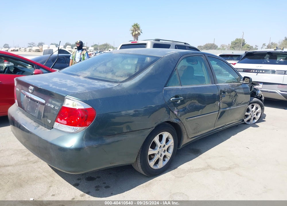 2005 TOYOTA CAMRY XLE V6 VIN: 4T1BF32K75U102060