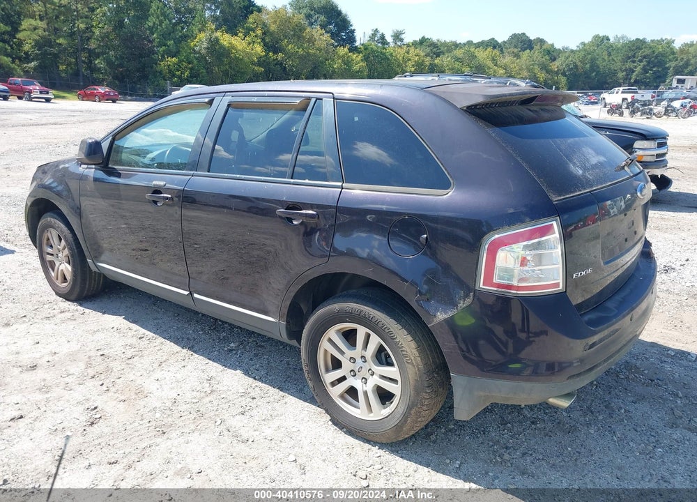 2007 FORD EDGE SEL PLUS VIN: 2FMDK39CX7BA75819
