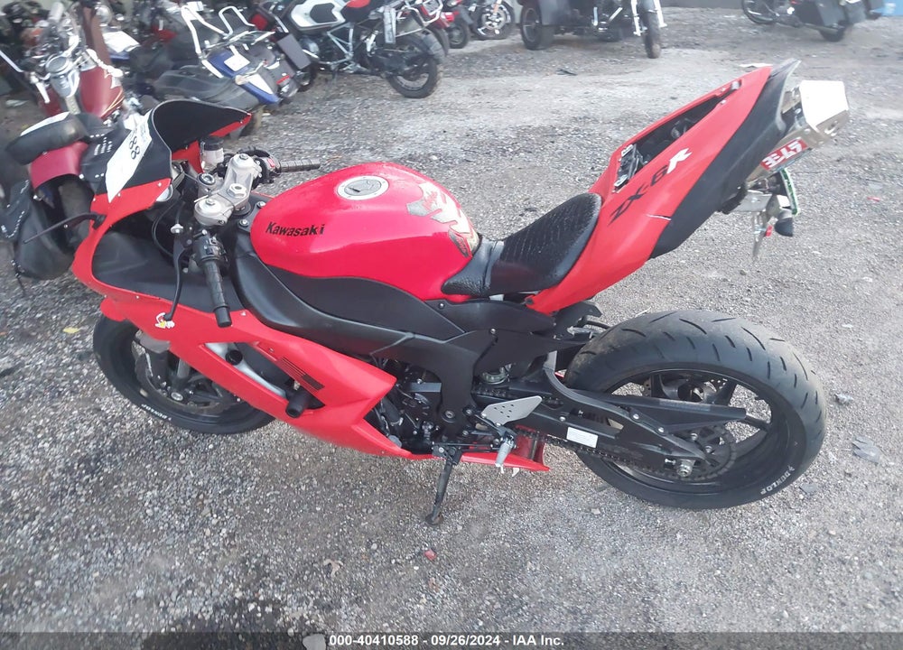 2007 KAWASAKI ZX600 P VIN: JKAZX4P167A023757