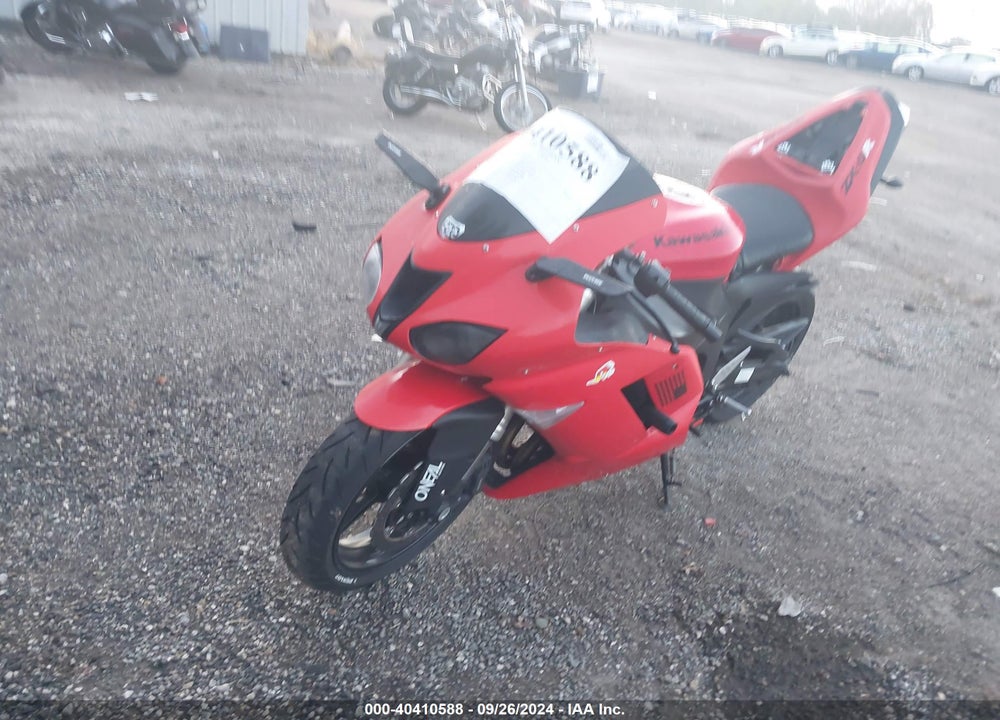 2007 KAWASAKI ZX600 P VIN: JKAZX4P167A023757