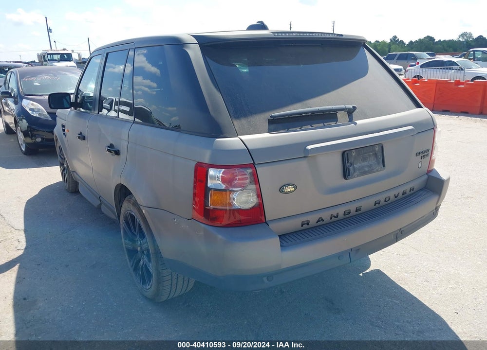2008 LAND ROVER RANGE ROVER SPORT HSE VIN: SALSF25458A155270