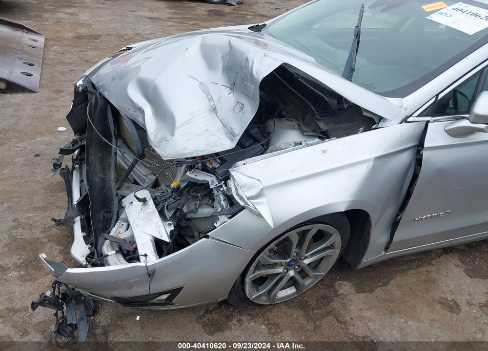 2019 FORD FUSION HYBRID TITANIUM VIN: 3FA6P0RU2KR181932