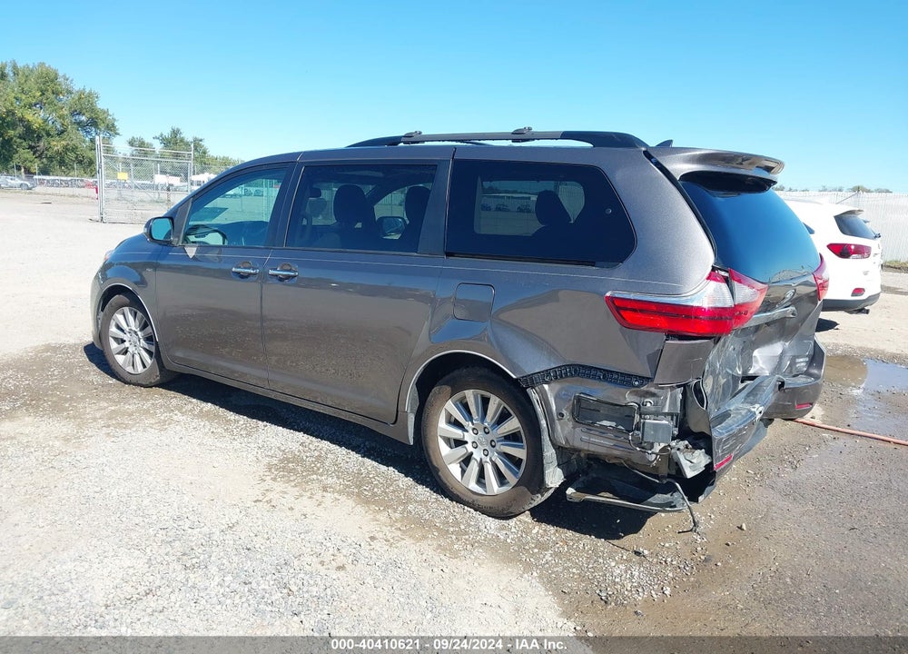 2017 TOYOTA SIENNA LIMITED PREMIUM 7 PASSENGER VIN: 5TDDZ3DCXHS156858