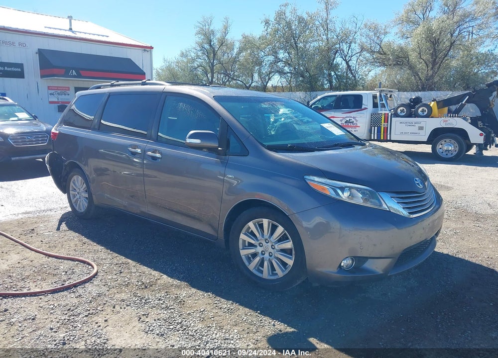 2017 TOYOTA SIENNA LIMITED PREMIUM 7 PASSENGER VIN: 5TDDZ3DCXHS156858