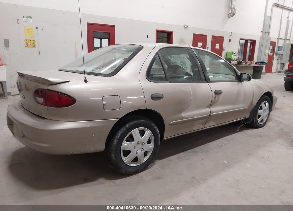 2001 CHEVROLET CAVALIER VIN: 3G1JC52471S121944