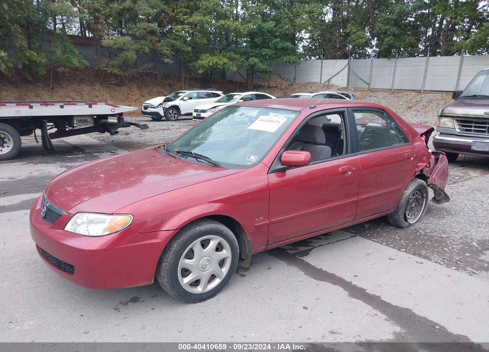 2002 MAZDA PROTEGE DX/ES/LX VIN: JM1BJ225721585358