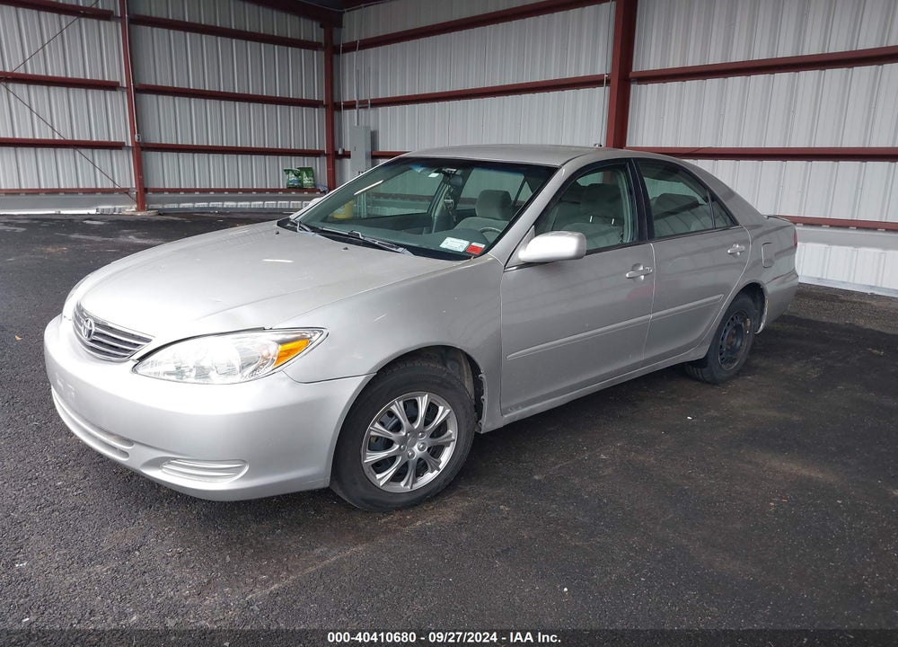 2002 TOYOTA CAMRY LE VIN: 4T1BE32K12U551362