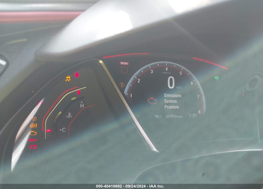 2019 HONDA CIVIC TYPE-R TOURING VIN: SHHFK8G79KU205728