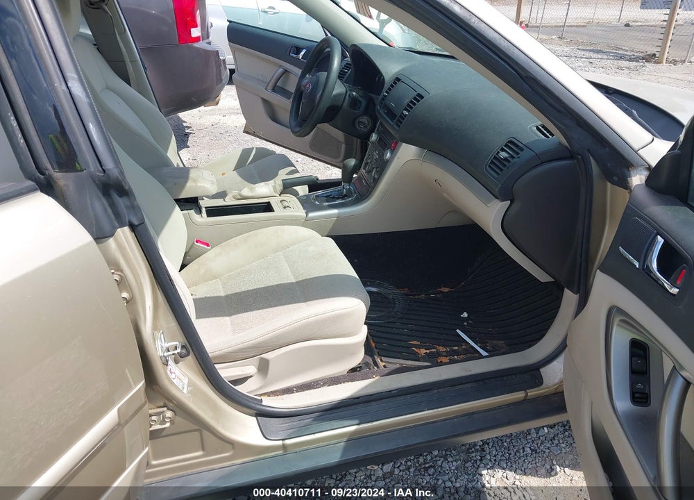 2009 SUBARU OUTBACK 2.5I VIN: 4S4BP61C497326707