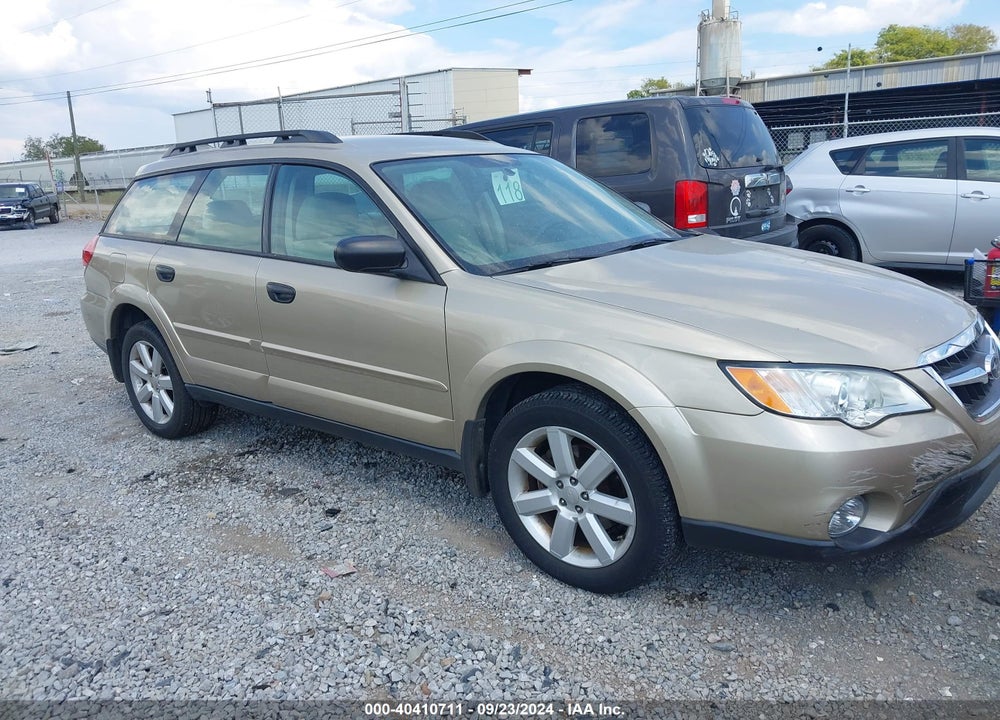 2009 SUBARU OUTBACK 2.5I VIN: 4S4BP61C497326707