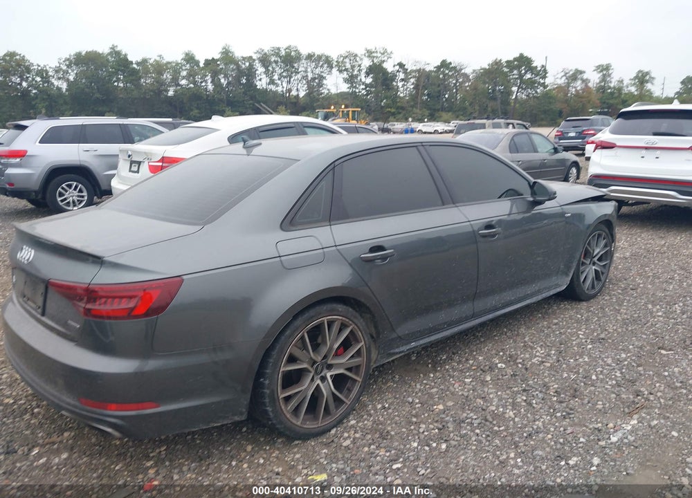 2019 AUDI A4 45 PREMIUM VIN: WAUENAF46KA014213