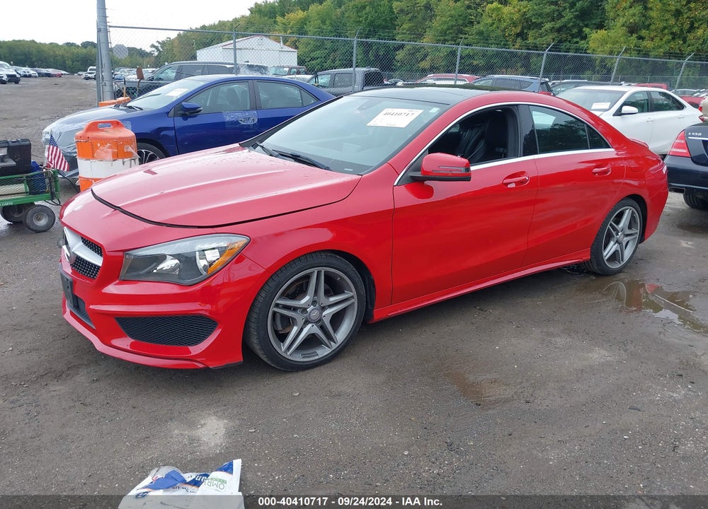 2014 MERCEDES-BENZ CLA 250 VIN: WDDSJ4EB3EN055422