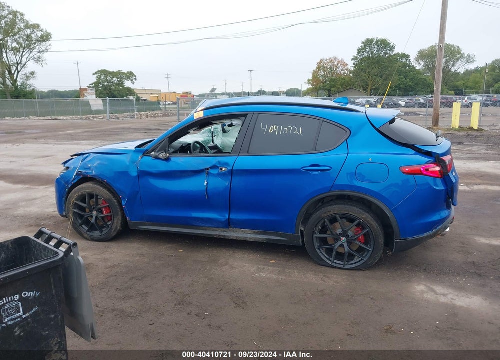 2018 ALFA ROMEO STELVIO TI SPORT AWD VIN: ZASFAKNNXJ7B94950