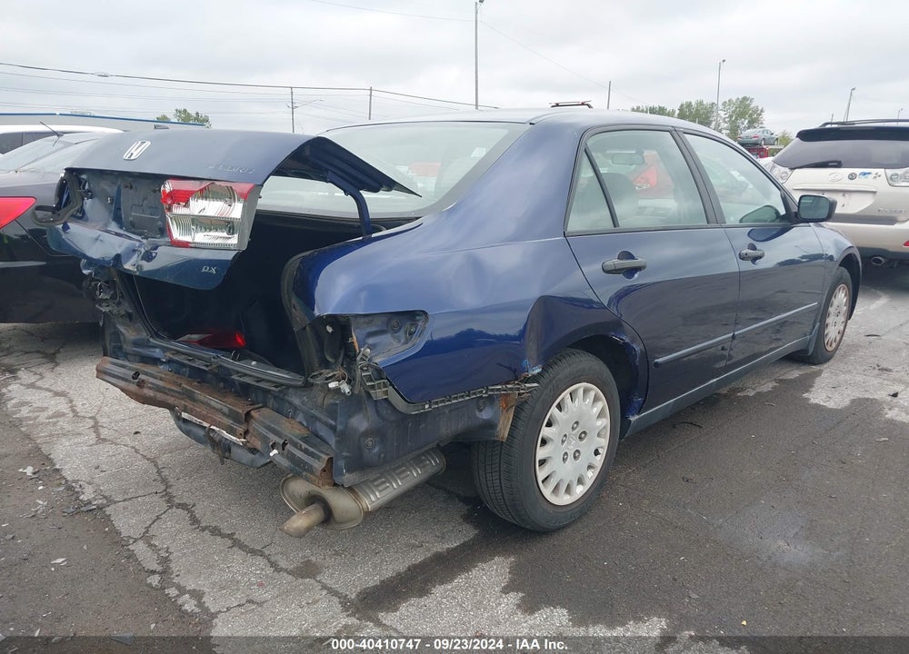 2003 HONDA ACCORD 2.4 DX VIN: JHMCM56193C050704