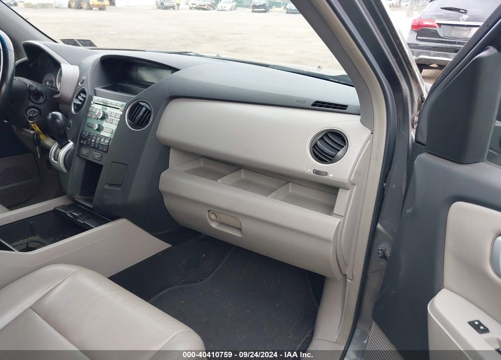 2009 HONDA PILOT EX-L VIN: 5FNYF48529B052348