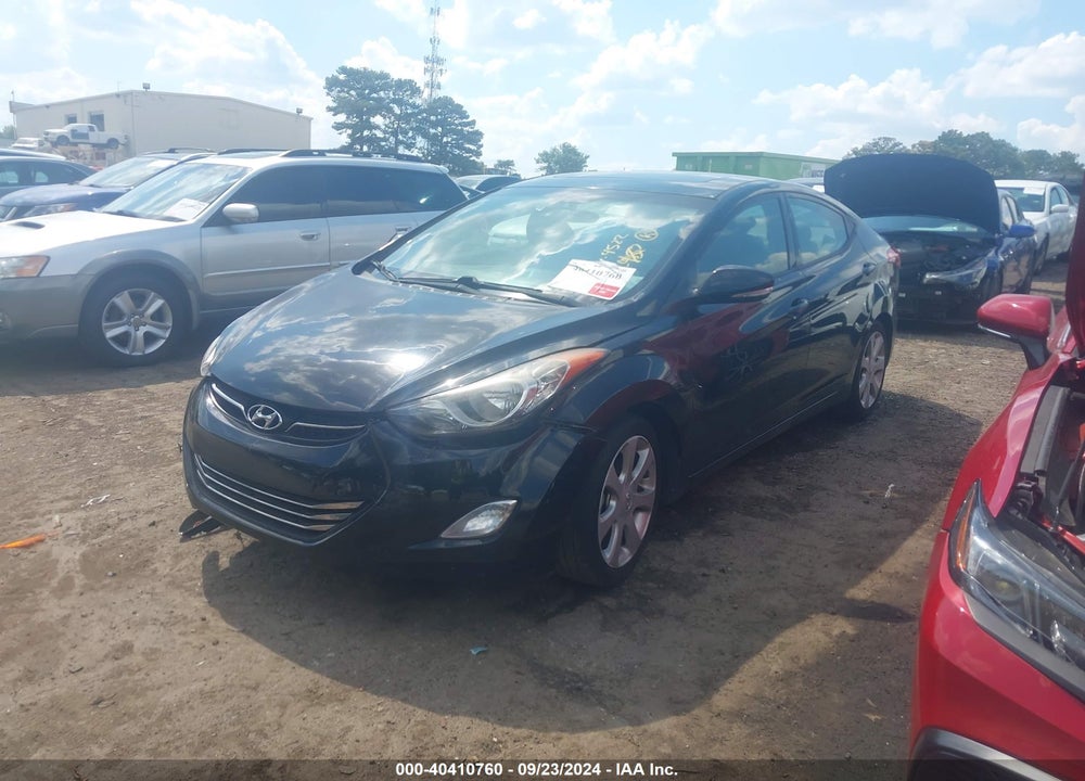 2013 HYUNDAI ELANTRA VIN: KMHDH4AE4DU834522