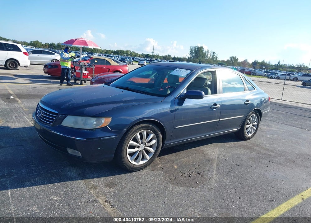 2006 HYUNDAI AZERA LIMITED/SE VIN: KMHFC46F56A129998