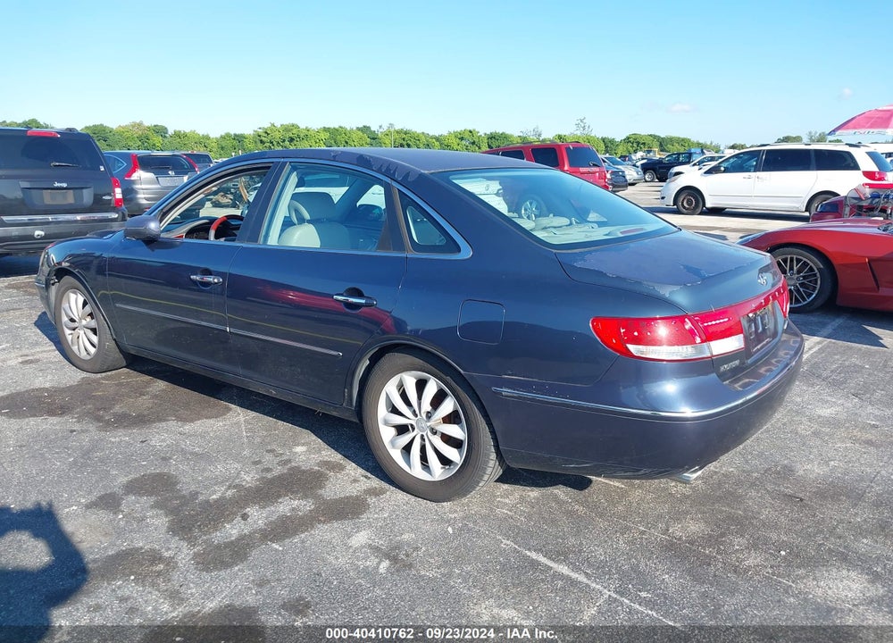 2006 HYUNDAI AZERA LIMITED/SE VIN: KMHFC46F56A129998
