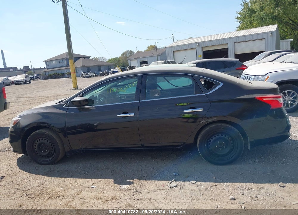 2017 NISSAN SENTRA SV VIN: 3N1AB7APXHL709880