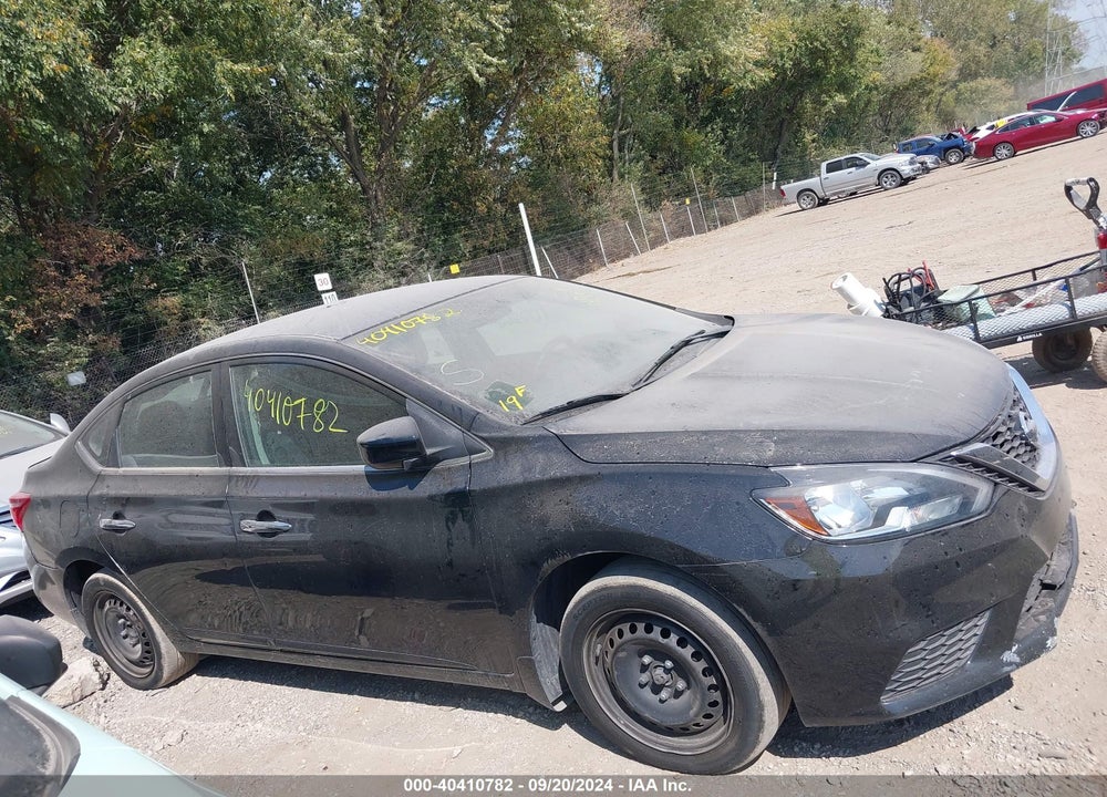 2017 NISSAN SENTRA SV VIN: 3N1AB7APXHL709880