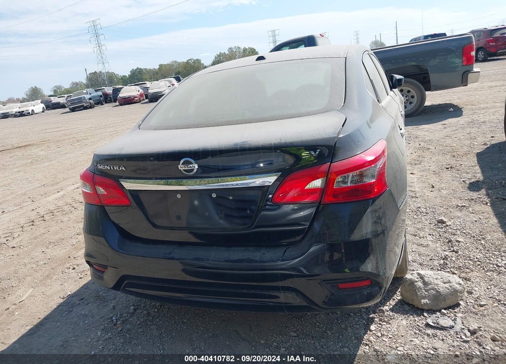 2017 NISSAN SENTRA SV VIN: 3N1AB7APXHL709880