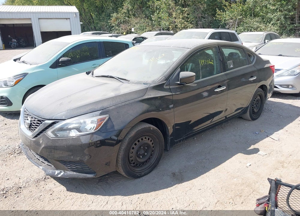 2017 NISSAN SENTRA SV VIN: 3N1AB7APXHL709880