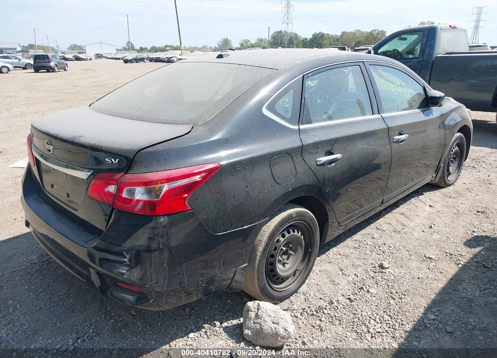 2017 NISSAN SENTRA SV VIN: 3N1AB7APXHL709880