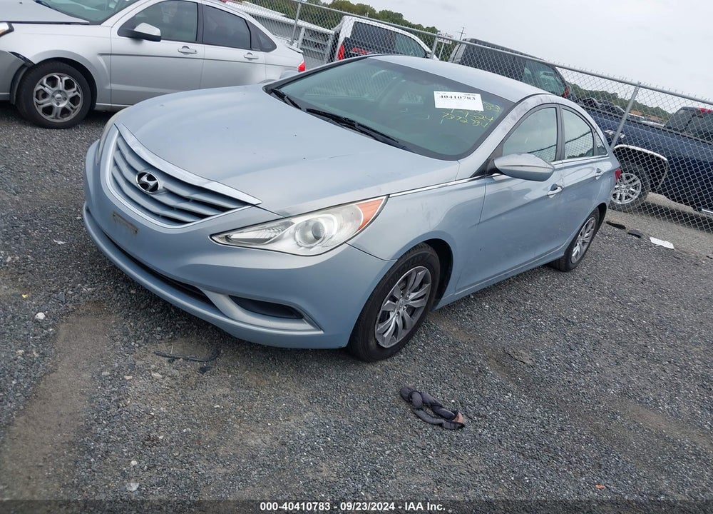 2013 HYUNDAI SONATA GLS VIN: 5NPEB4AC1DH601006